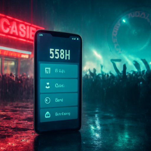 558H অ্যাপ হোম স্ক্রিন